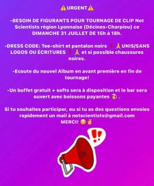 Not Scientists Urgent