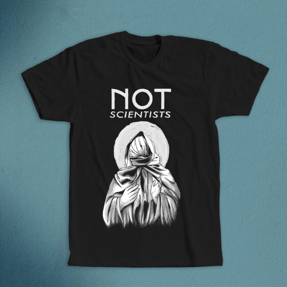 Not Scientists - Staring At The Sun - T-Shirt black/white