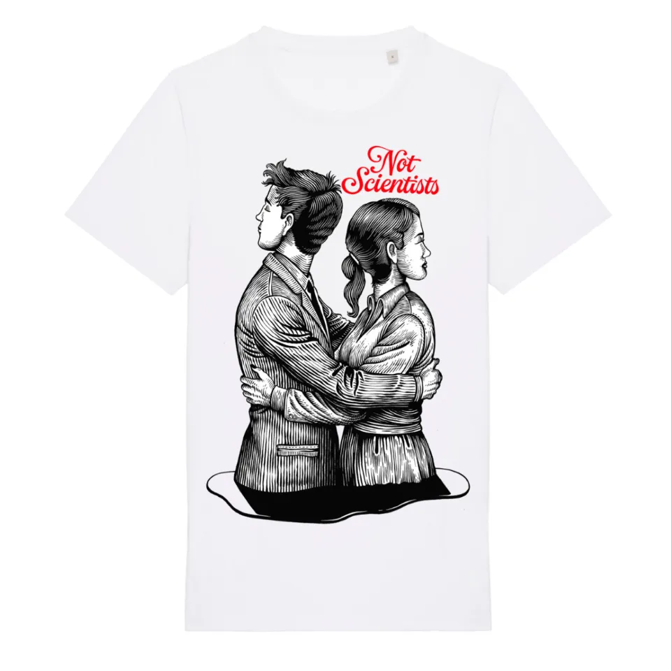 Not Scientists - T-Shirt - VOICES (Kicking Version) - White